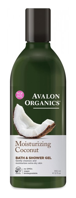 Avalon Organics Coconut Bath & Shower Gel 350ml